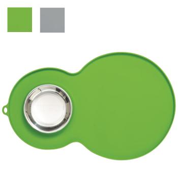 Silikonmatte Erdnuss mit Napf von Catit